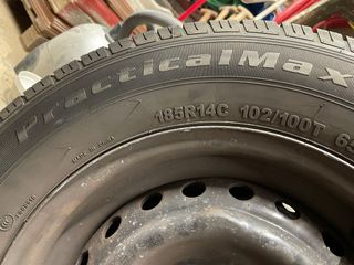 Juego 4 Ruedas completas 185R14 volkswagen T3
