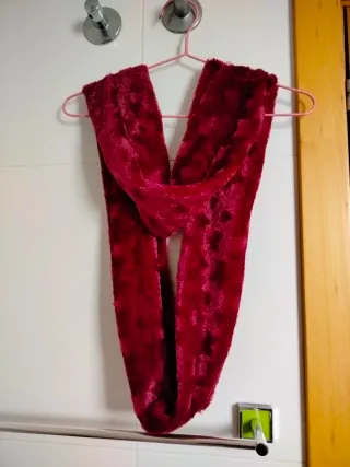 Estola granate suave Nueva