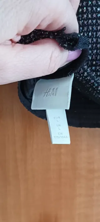 Jersey elástico brillo manga larga