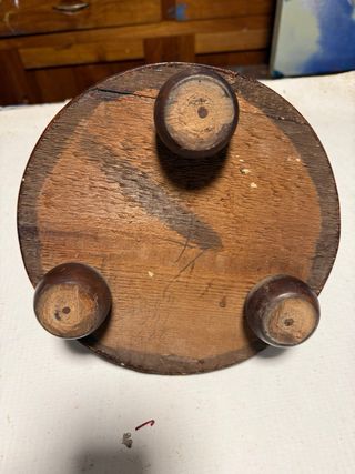 Cúpula de vidrio soplado antigua