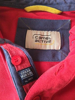Polo Camel Active rojo Ref-60200