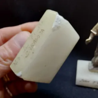 2 statuette religiose vintage