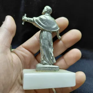 2 statuette religiose vintage