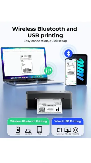 Impresora Térmica Bluetooth SVANTTO
