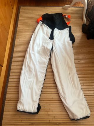 Pantalón seguridad jardinero/bricolaje, motosierra