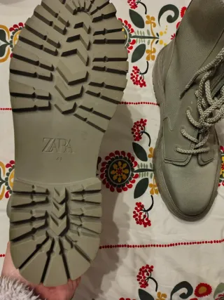 Botas militares verdes