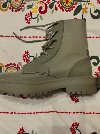 Botas militares verdes