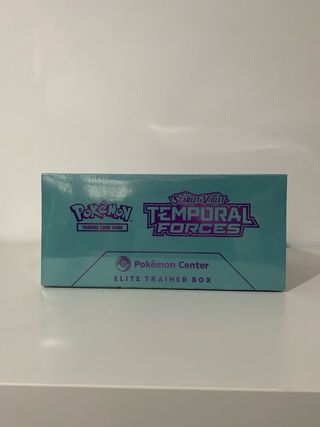 Pokemon Temporal  Forces ETB Pokemon Center