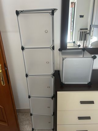 Organizer cubi modulari in plastica