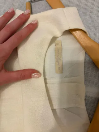 Traje Comunión Niña Tizzas Blanco Impecable