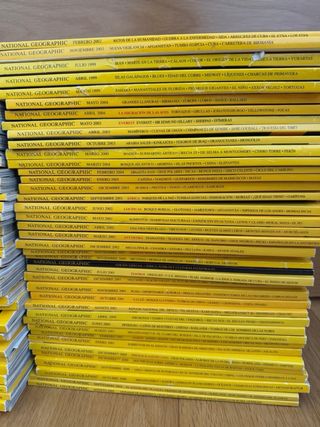 Colección de revistas National Geographic