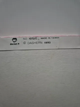 Bloc de notas vintage año 1992