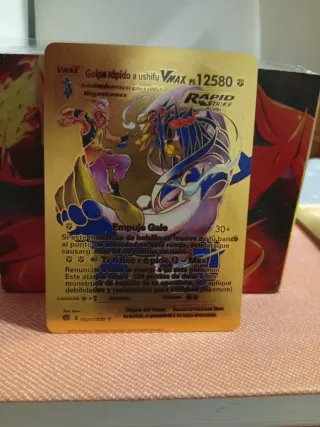 15 sobres de 10 cartas doradas Pokémon