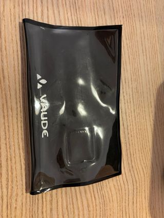 Bolsa Manillar Vaude Negra i bolsa transparente