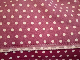 Tela de 4 metros x 1,50cm lunares traje flamenca/