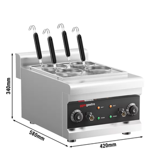 Cocedor de Pasta Profesional 3kW