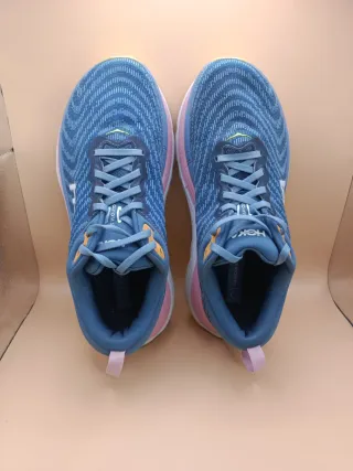 Hoka Gaviota 5 Zapatillas Running Azul Rosa