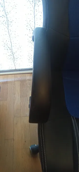 Silla Gaming Negra/Azul Oficina