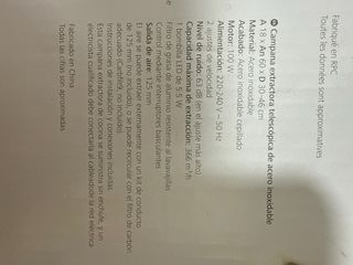 Campana extractora telescópica CLTHS60