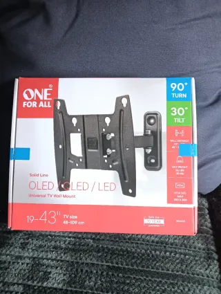 Soporte TV One For All 19-43 OLED/QLED/LED
