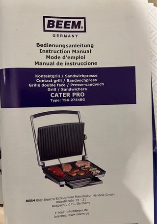 BEEM Cater Pro TSK-2754BG Grill