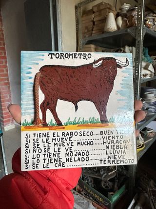 Azulejo decorativo Torómetro