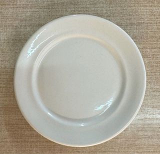 6 Platos Pan Cartuja Sevilla Porcelana Blanca