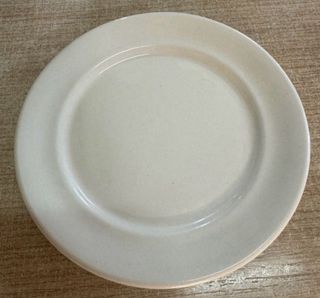 6 Platos Pan Cartuja Sevilla Porcelana Blanca