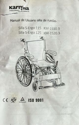 Silla de Ruedas Karma S-Ergo 125