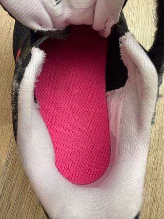 Scarpe Nike bambina nere rosa