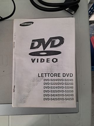 Lettore DVD Samsung DVD-S224 Argento