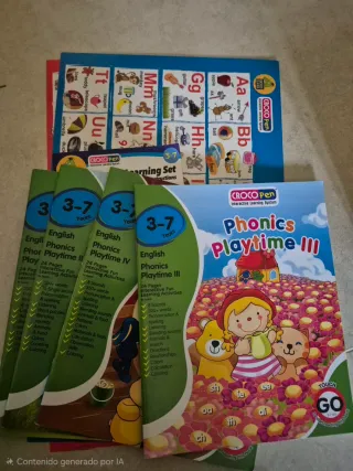 Libros aprendizaje fonética inglés Crocopen