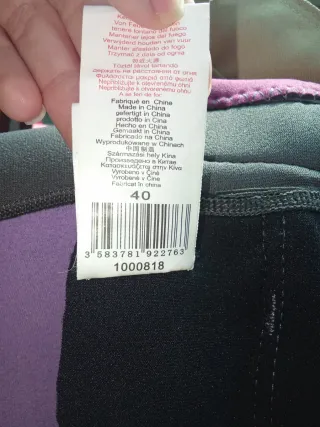 Traje de neopreno talla 40