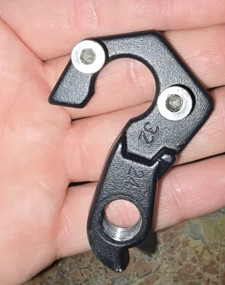 Patilla cambio bicicleta montaña