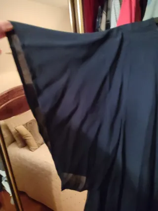 Blusa negra con botones