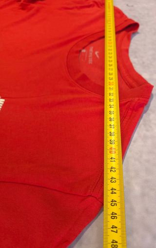 Camiseta Nike Roja Manga Corta Ref-21300