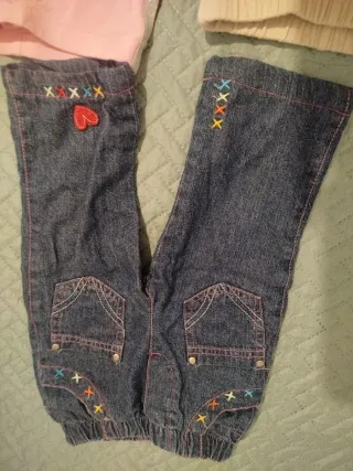 Lote 3 pantalones bebé 9-12 meses