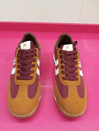 Zapatillas XTI Hombre Marrón/Rojo