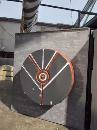 Estructura de barco para carroza