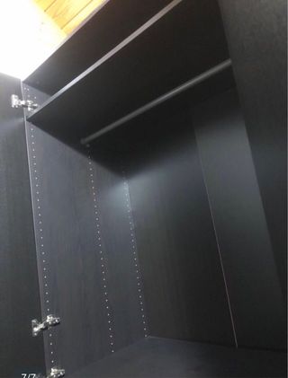 Armario Ikea negro marron