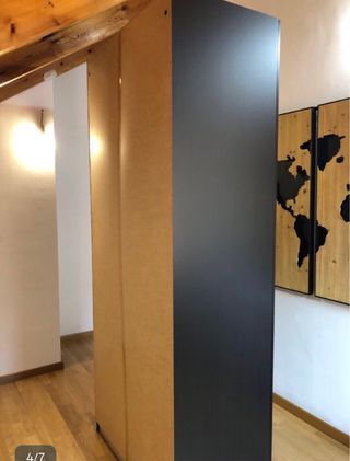 Armario Ikea negro marron