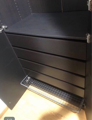 Armario Ikea negro marron