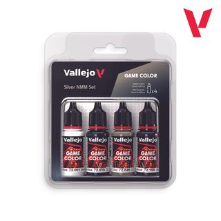 Vallejo Game Color Plata NMM Set 4x18ml