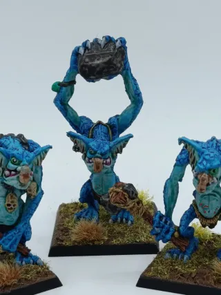Trolls de Piedra Metal Warhammer