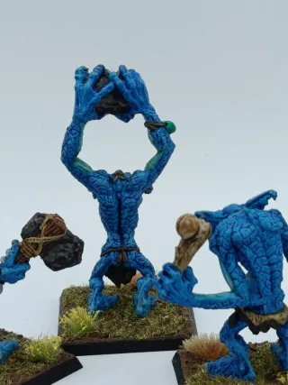 Trolls de Piedra Metal Warhammer