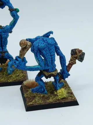 Trolls de Piedra Metal Warhammer