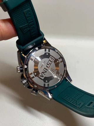 Reloj Festina Chrono F20544/3 Verde/Plata