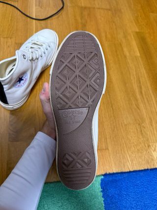 Converse CDG Corazón Rojo Blanco