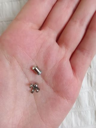 Lote 12 brillantes imán para pelo