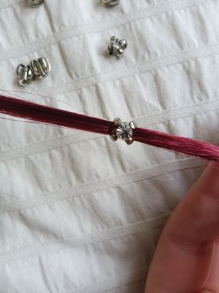 Lote 12 brillantes imán para pelo